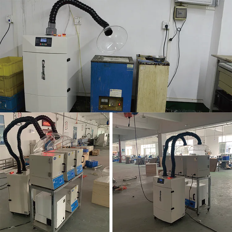 brushless motor fume extractor fan smoke purifier