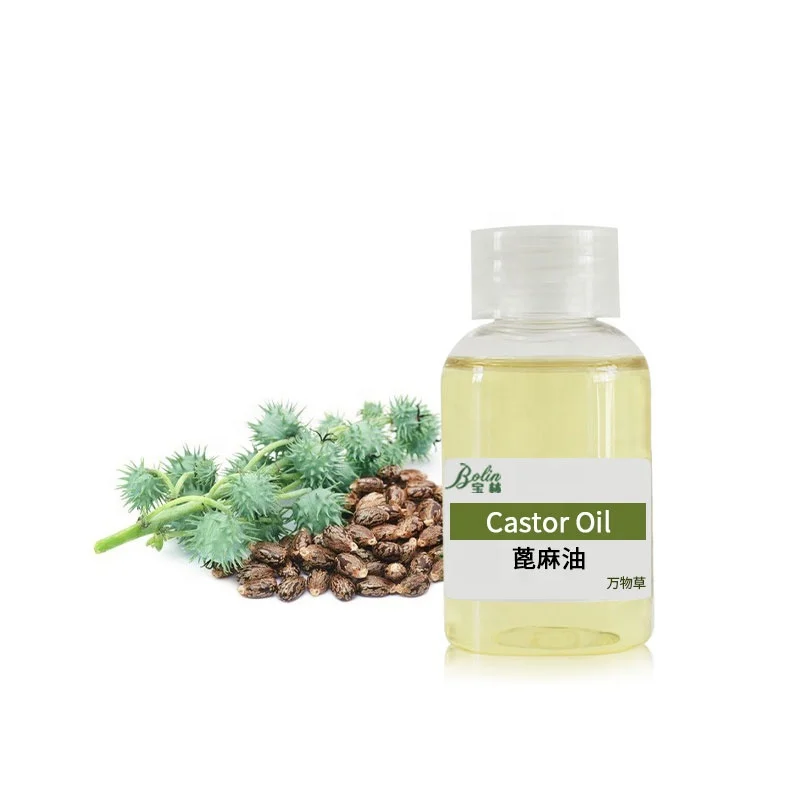 Baolin OEM/ODM 100% Pure Organic Cold Pressed Private Label Refined Hair Growth Eyelashes Eyebrows carrier oil Castor Oil