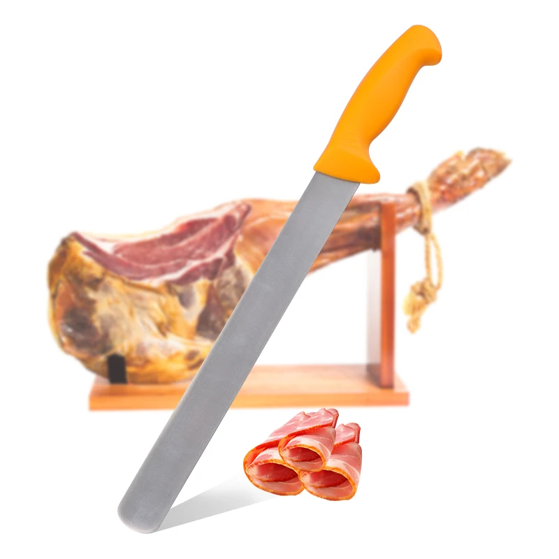 Ручка Cuchillo Para Jamon PP 11-дюймовая немецкая 1 4116 из нержавеющей стали кухонный нож для нарезки мясной грудинки
