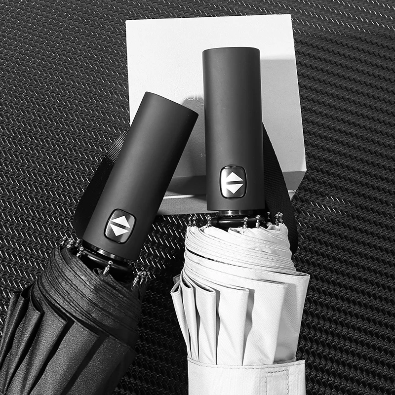 New High-end Listing Shelterwood Printed Capsule Personalized Umbrellas Folding