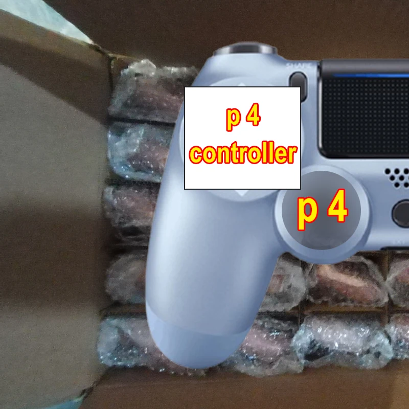 Wholesale blue white black gray multi-color ps4 gamepads cheap price remote joystick control wireless