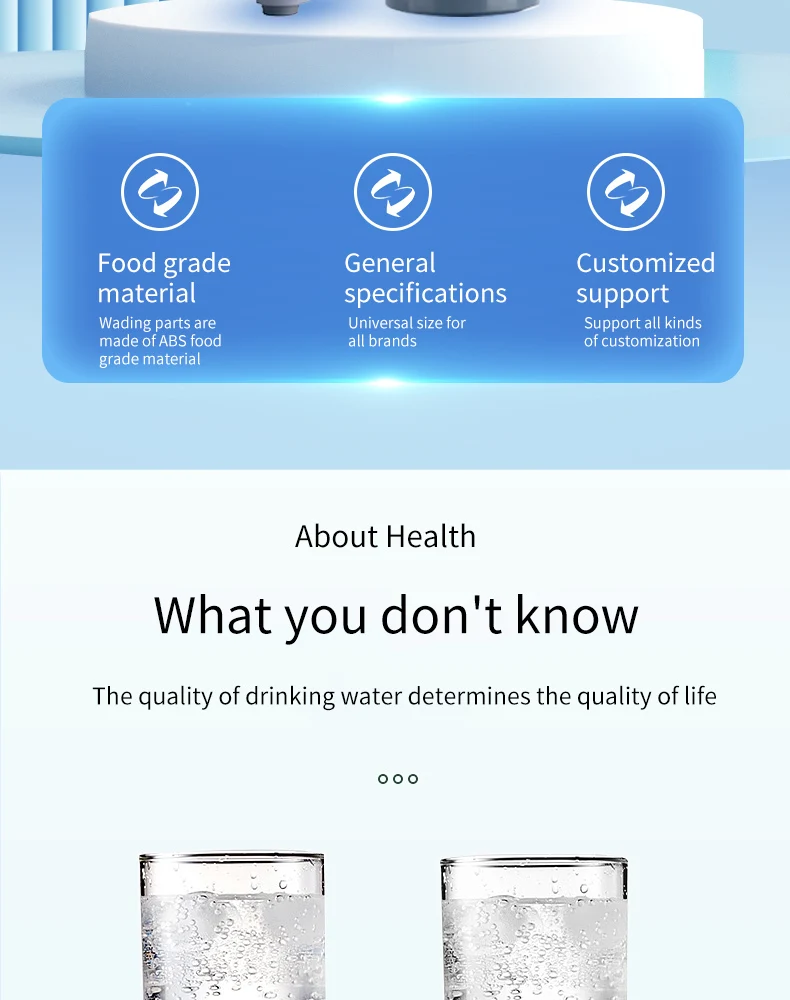 Bacteriostatic sintering CTO activated carbon filter purifier pure water machine filter 10 inch sintered activated carbon filter