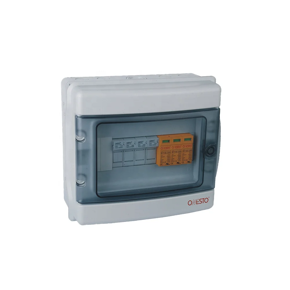 Solar Combiner Box Factory Price DC Combiner Box Customized 2 in 1 Out 4 in 1 Out 1in 1out DC 1000V Isolation Box