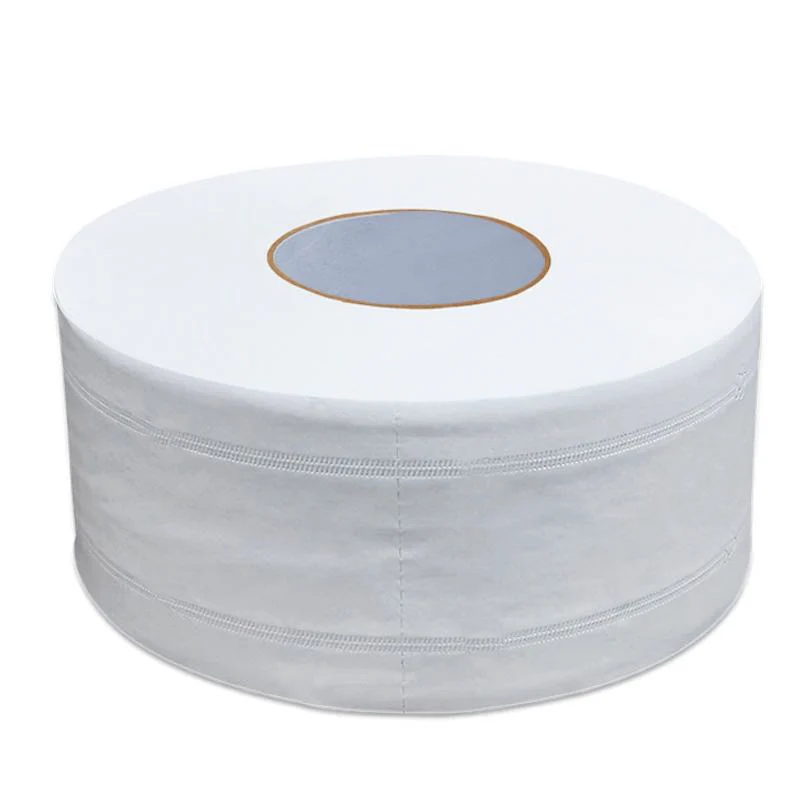 Wholesales Virgin wood pulp  customized toilet roll paper in jumbo size