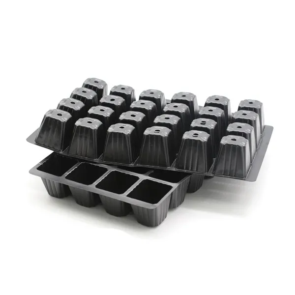 NT-24 Plant Pot 24 Cells(4x6) Seedling Trays Planter Garden pot Seed Tray Plastic Hydroponic Sprout Seed Tray