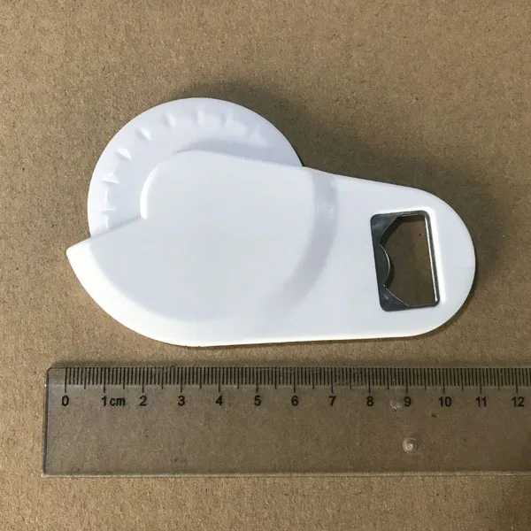 Plastic Pizza Cutter with Bottle Opener