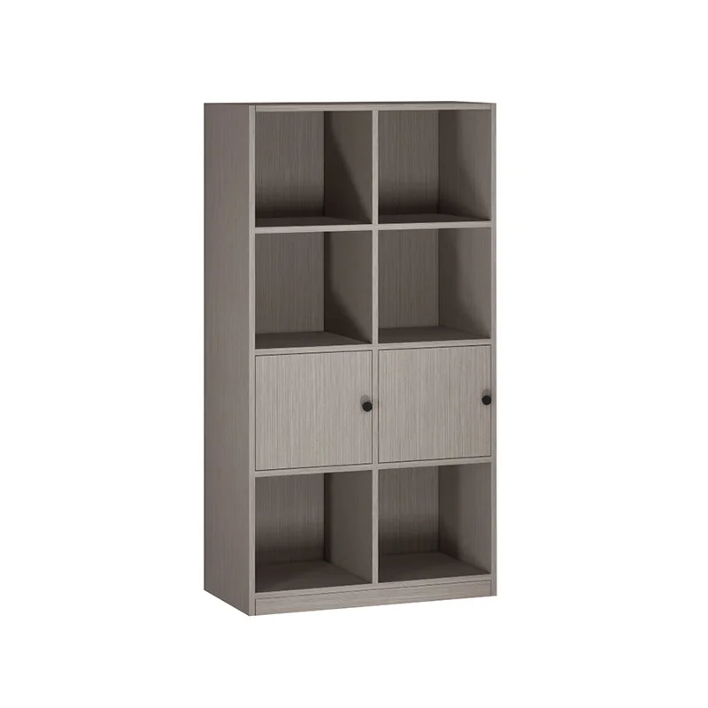 Living Room Furniture Floor Shaped Creative Modern Aluminum Bookshelf