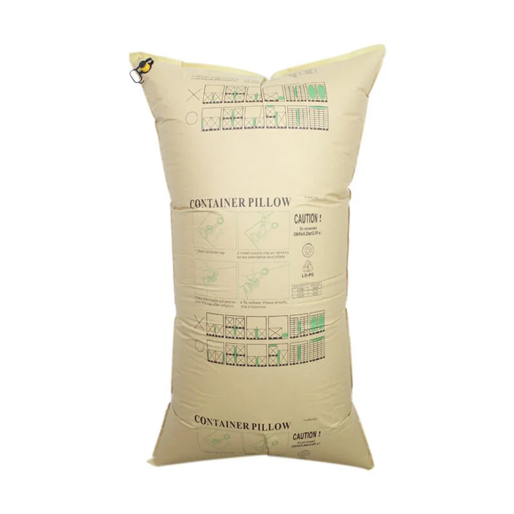 Wholesale cargo securing void filling paper dunnage air bag for transport protection