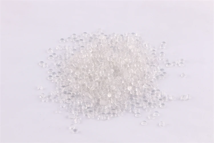 China Supplier Pellets Particles Crystal Transparent Rigid PVC Granules