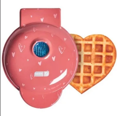 factory Outlet family expenses Electric Waffles Maker Breakfast Love Heart Shaped Waffle Maker
