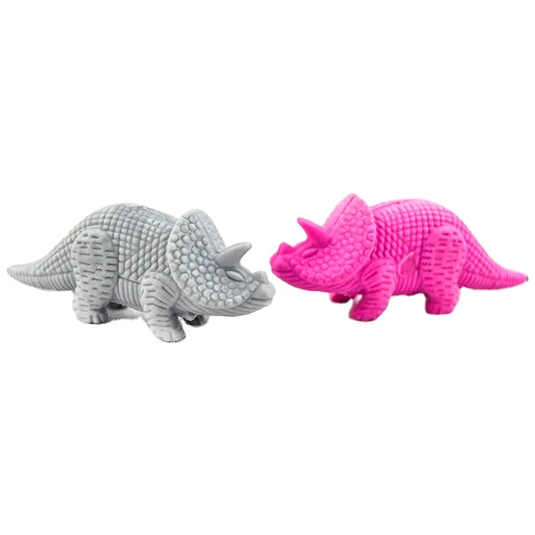 animal series 3d erasers dinosaur eraser for kids