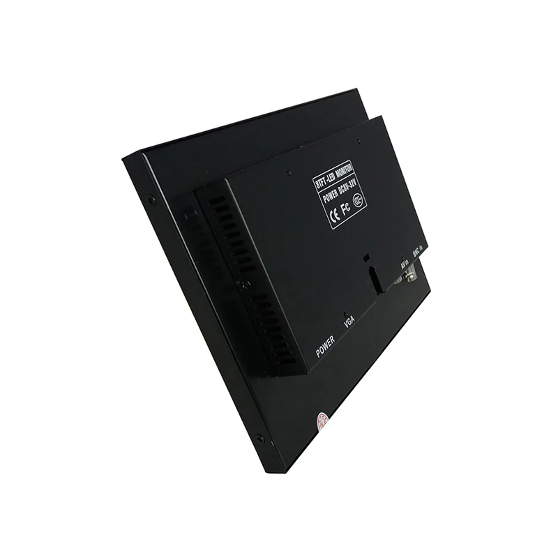 LED Backlight Industrial Security 8 Inch TFT LCD CCTV Monitor With BNC AV HDM I VGA Input