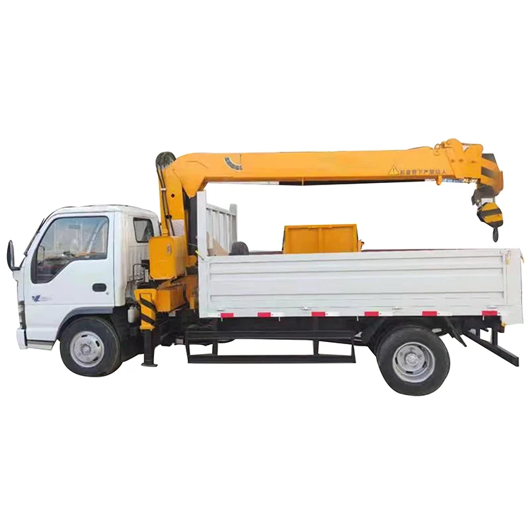 Легкий грузоподъемный кран ISUZU 4*2 по