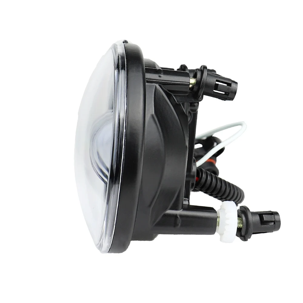 WUKMA LED Fog Light Black 15w LED DRL Bumper Lamps Halo Projector Fit For for Chevrolet Tahoe /Chevrolet Suburban 1500 2007-2014