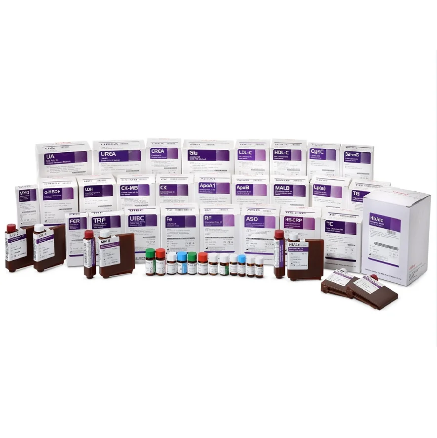 Mindray Chemistry Reagents Biochemistry Analyzer BS200 BS240 BS400 BS480 Reagents Mindray Original Reagents with Good Price
