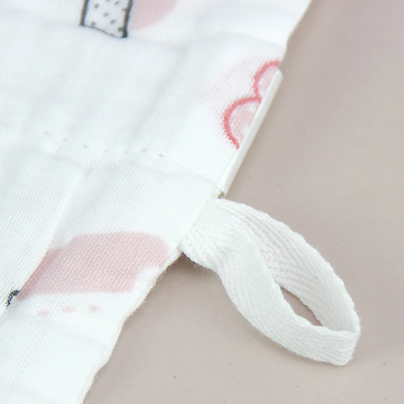 Soft and breathable kid wash face towel 100% organic baby cotton towel