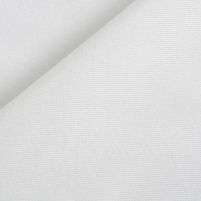 600D Pure White Can Be Printed 254gsm Imitation Canvas Polyester Handbag Backpack Suitcase Oxford Fabric