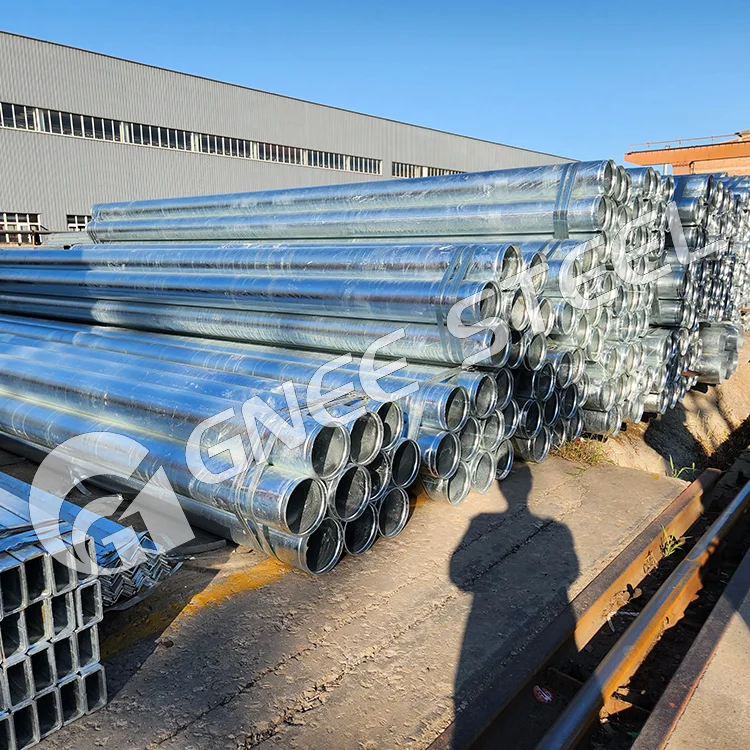 Q195 Q235B ASTM A53 A106 A500  Pre-Galvanized Hot-DIP Galvanized Welded Seamless  Steel Square Pipe for Construction