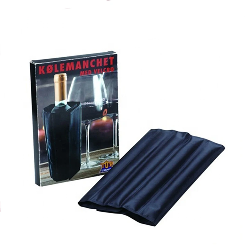 Portable Eco-Friendly 4/8 blocks Bottle Cooler Reusable Wine and Beer Cooler