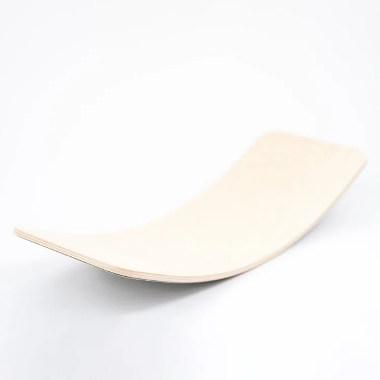 
wholesale Wooden Wobble Balance Board Toys Yoga Board Curvy Board Children Furniture Set 