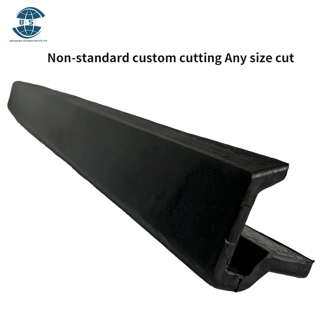 NBR rubber material Customizable bulletproof window seals Easy to clean and waterproof profiled bumper strip