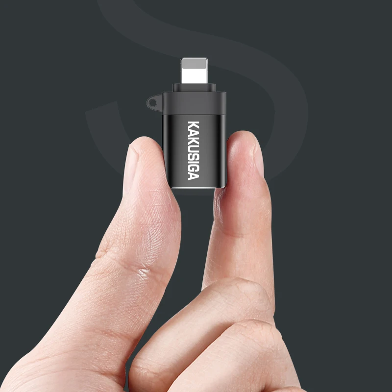 KAKUSIGA KSC-773 Weiping Series 8 PIN OTG Adapter  Plug and play convenient conversion Small and light easy to carry