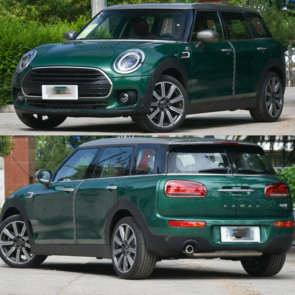 Auto Head Lamp Gloss Black Headlight Cover Front Light Body Kit Upgrade Accessories For MINI F54 Clubman Cooper 2022