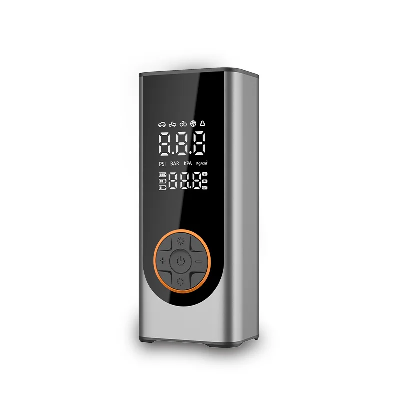 Upgraded 3*2000mah metal body Wireless Digital Car Tyre Inflator 12V Digital Display Portable Car Compressors Tire Inflators