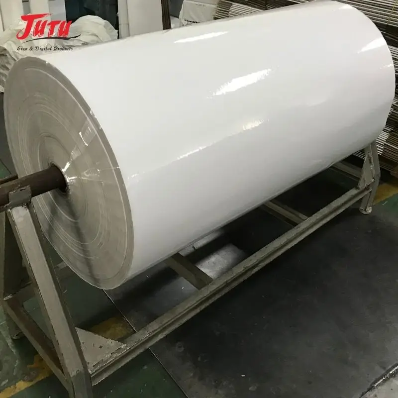 Factory High Quality Pigment ink inkjet printable self adhesive vinyl for printing