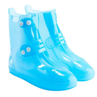 Fashion Trendy Soft Outdoor Easy To Carry Ankle Waterproof PVC Designer Women Rain Boots