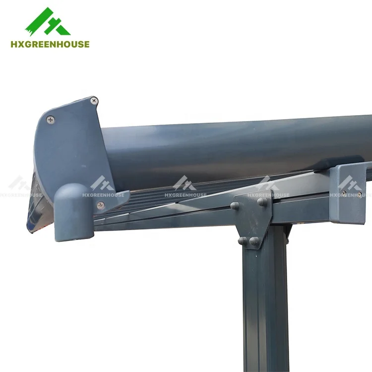 Popular aluminium polycarbonate backyard roof structures lean to attached carport