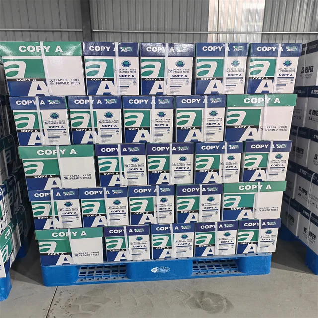 Manufacturers 70gsm 75gsm 80gsm Hard A4 Copy Bond print Paper Draft Double White Printer Office Copy Paper