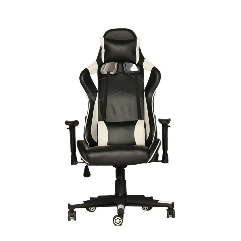 Gaming Chair And Desk Set Back Message Black Yellow Faux Leather For Big Size Japanese Good Quality High Pure Manufacturer
