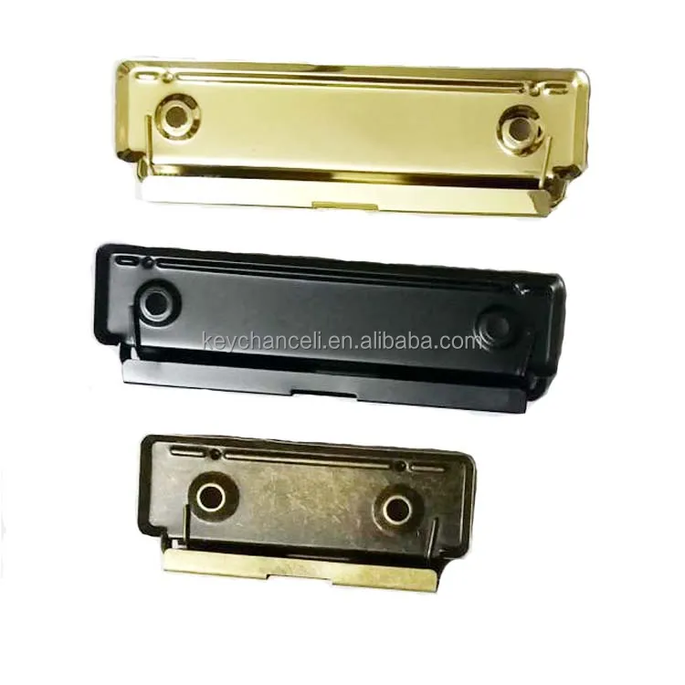 office supplies 70mm gold board clip metal clipboard clip for wood board acrylic board