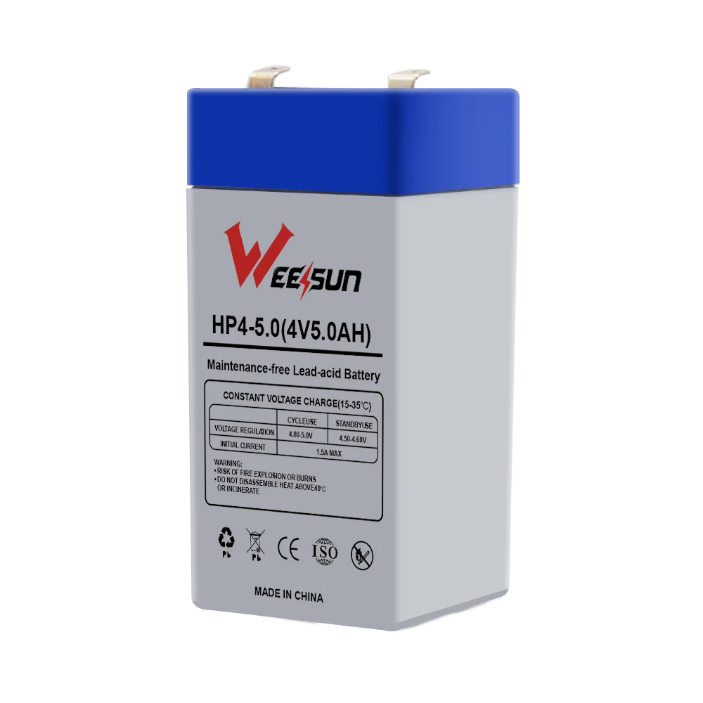 Factory outlet 4V4AH Maintenance free vrla battery 4V4ah 20hr AGM Lead Acid Battery Storage Battery for Electric Scale