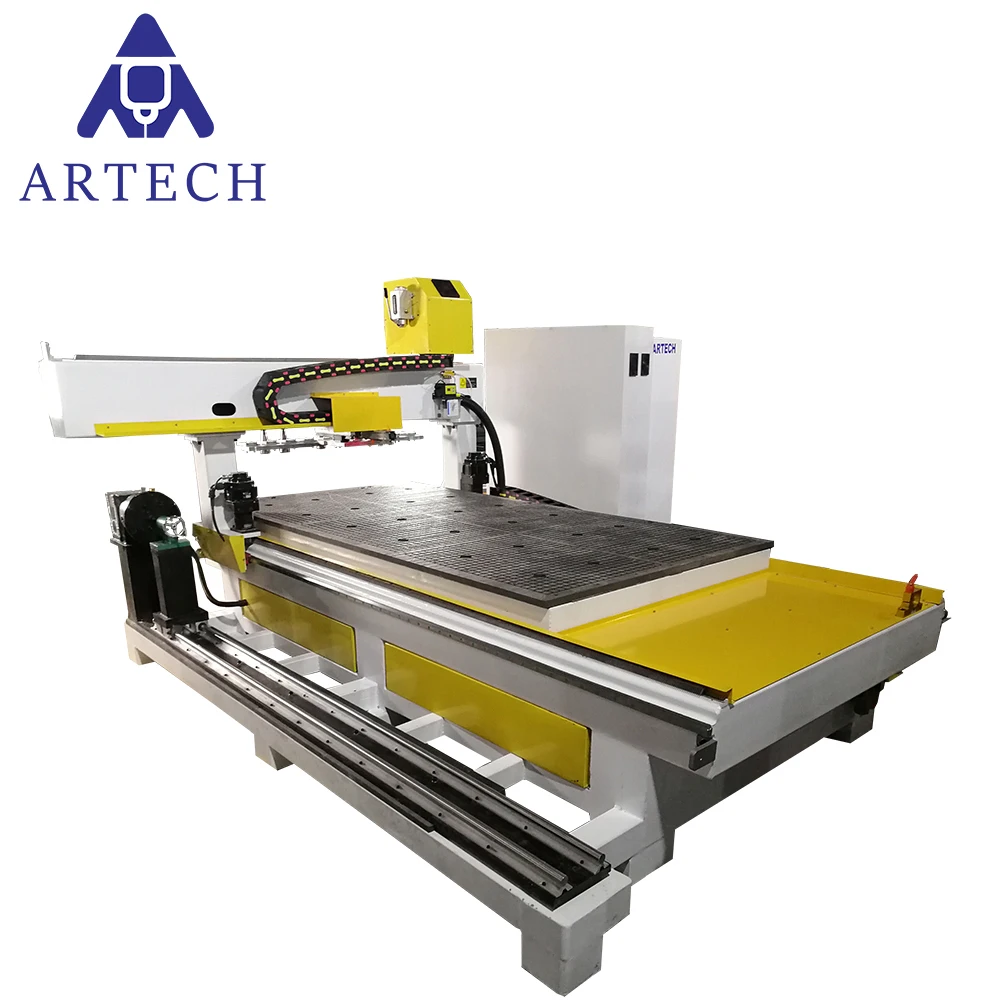 Low Noise Leading Accessories Long Life Atc Cnc Router