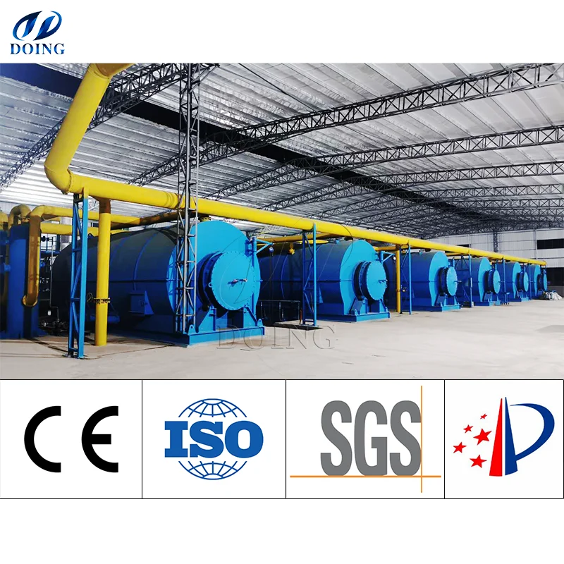 Best Quality 1-50TPD Waste oil sludge pyrolysis plant sludge to fuel oil/Diesel Recycling Treatment Machine