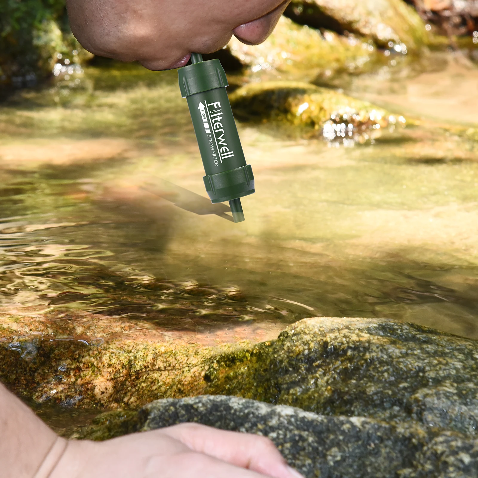 Life Water Straw Portable Filter for Survival Kit