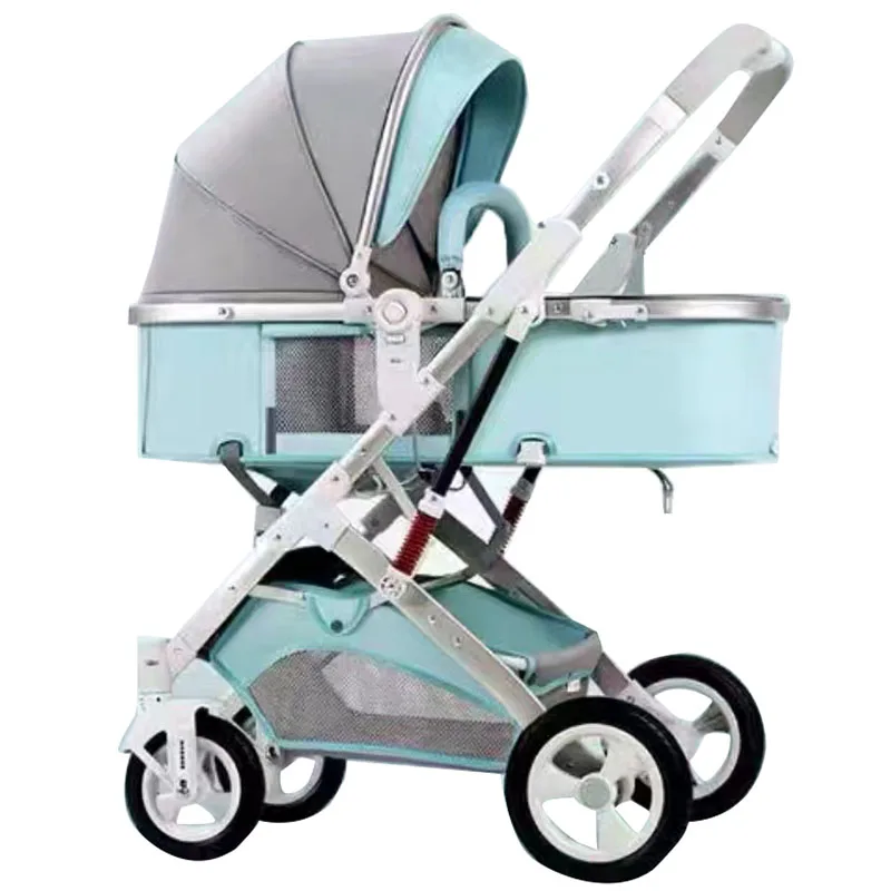 OEM 4 Wheel Aluminum Alloy Foldable Baby Stroller/Baby Pram China Factory/cheap Baby Carrier