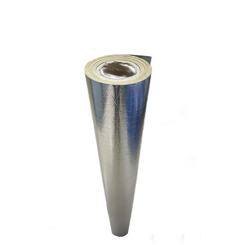 Kraft Paper Foil Insulation Faced Grid Aluminum Foil Laminated Paper for Roof Moisture Proof