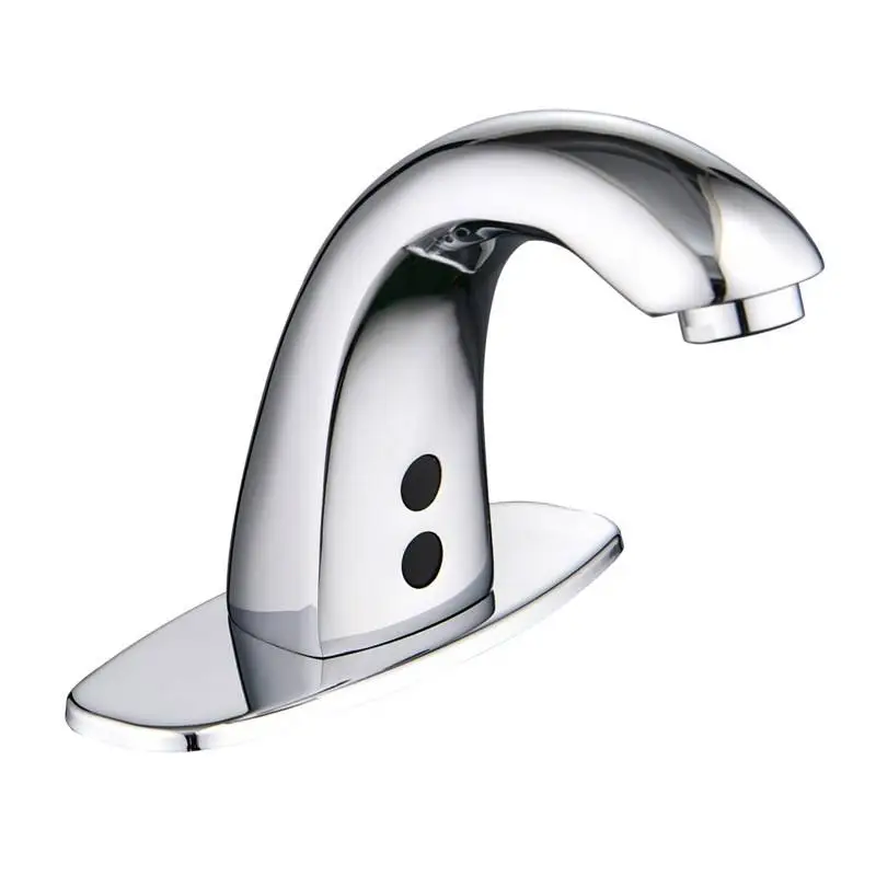 High Quality Intelligent Non-Contact Sensing Kitchen Basin Stirring Brass Automatic Faucet Sensor