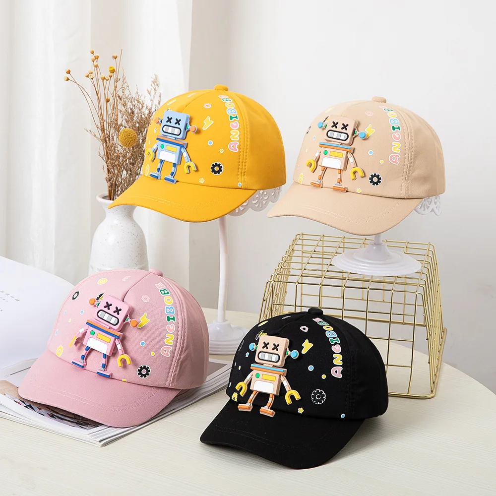2024 Hot Sale Design Cute Baseball Hats Boy Girl Beach Outdoor Play Baby Sun Casual Hat