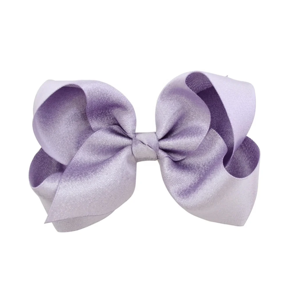 wholesale cute custom design handmade baby hair ribbon bow for