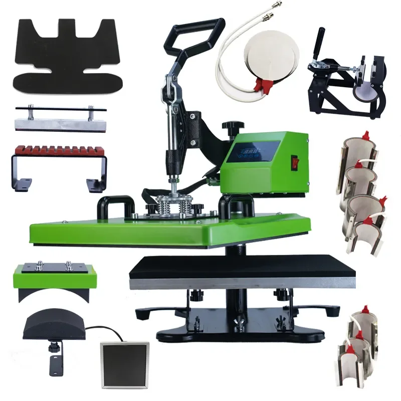 15 in 1 swing away heat press Canfine new product hot sale automatic