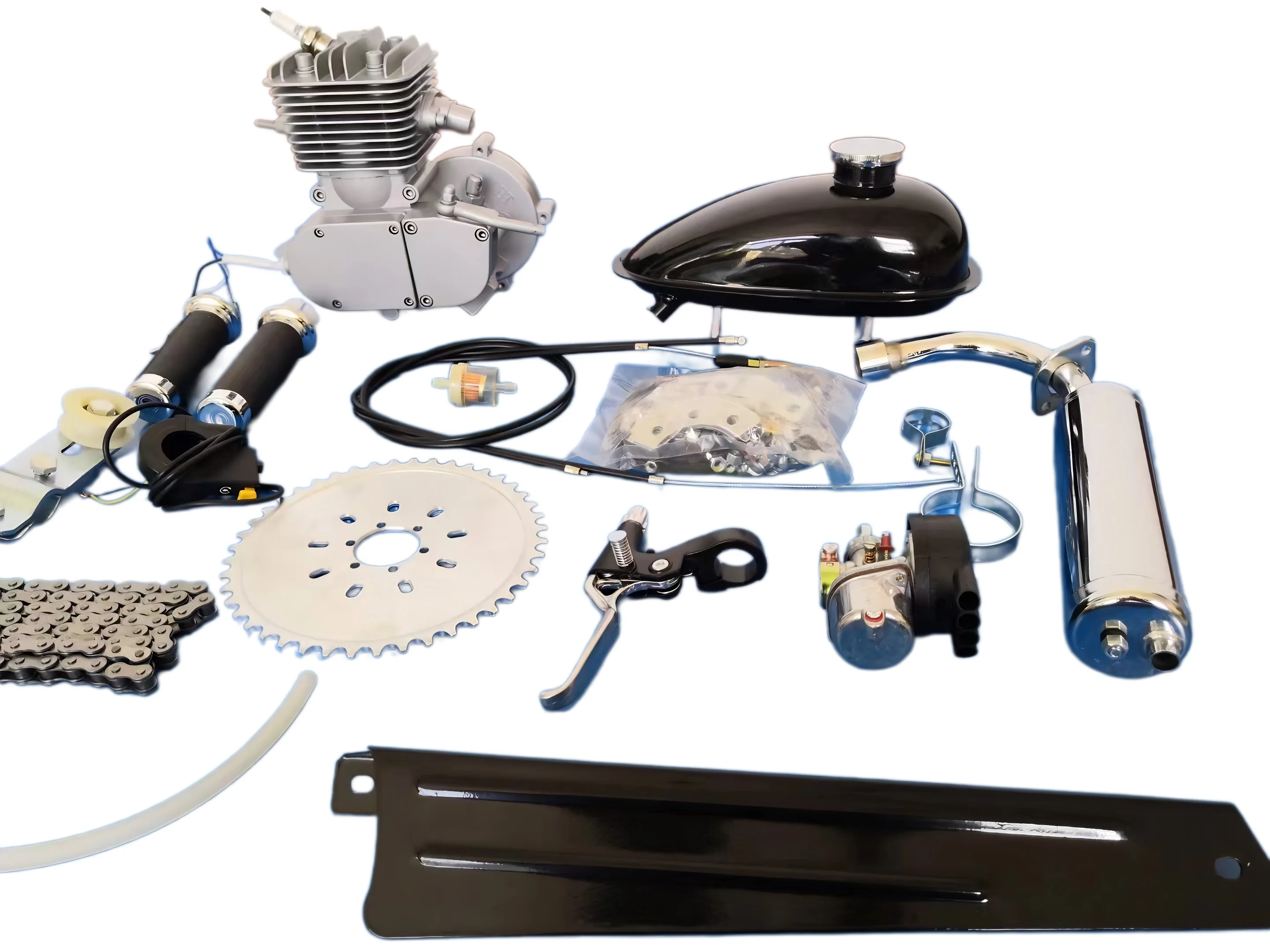 80CC two-stroke gasoline engine