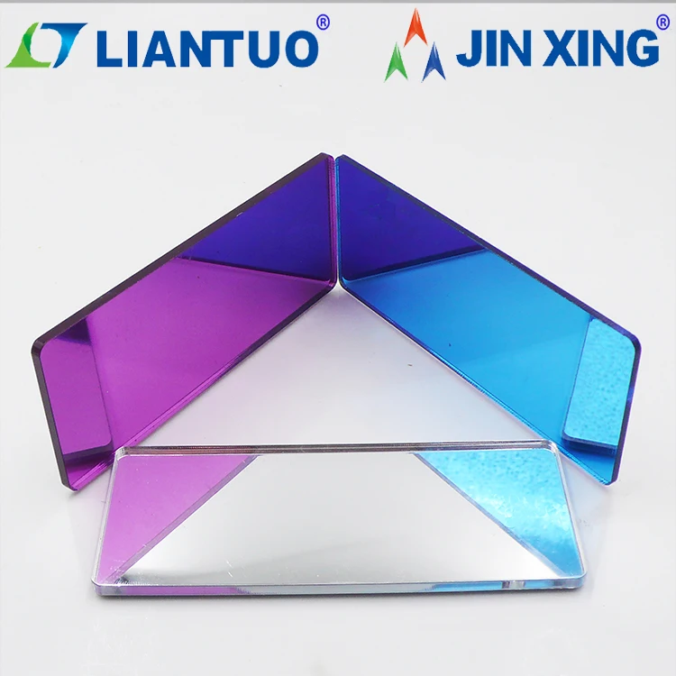 JINXING factory price Acrylic manufacture and 1220x2440mm 4mm Size mirror acrylic sheets