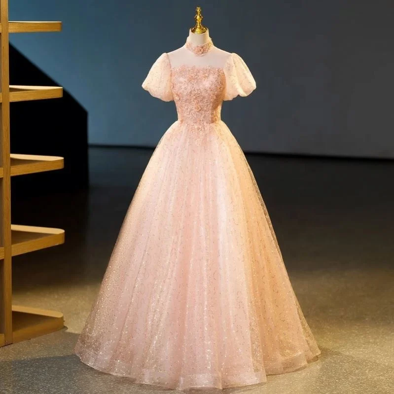 Elegant Prom Evening Party Dress Long Dresses Women Beautiful Dresses for Young Ladies