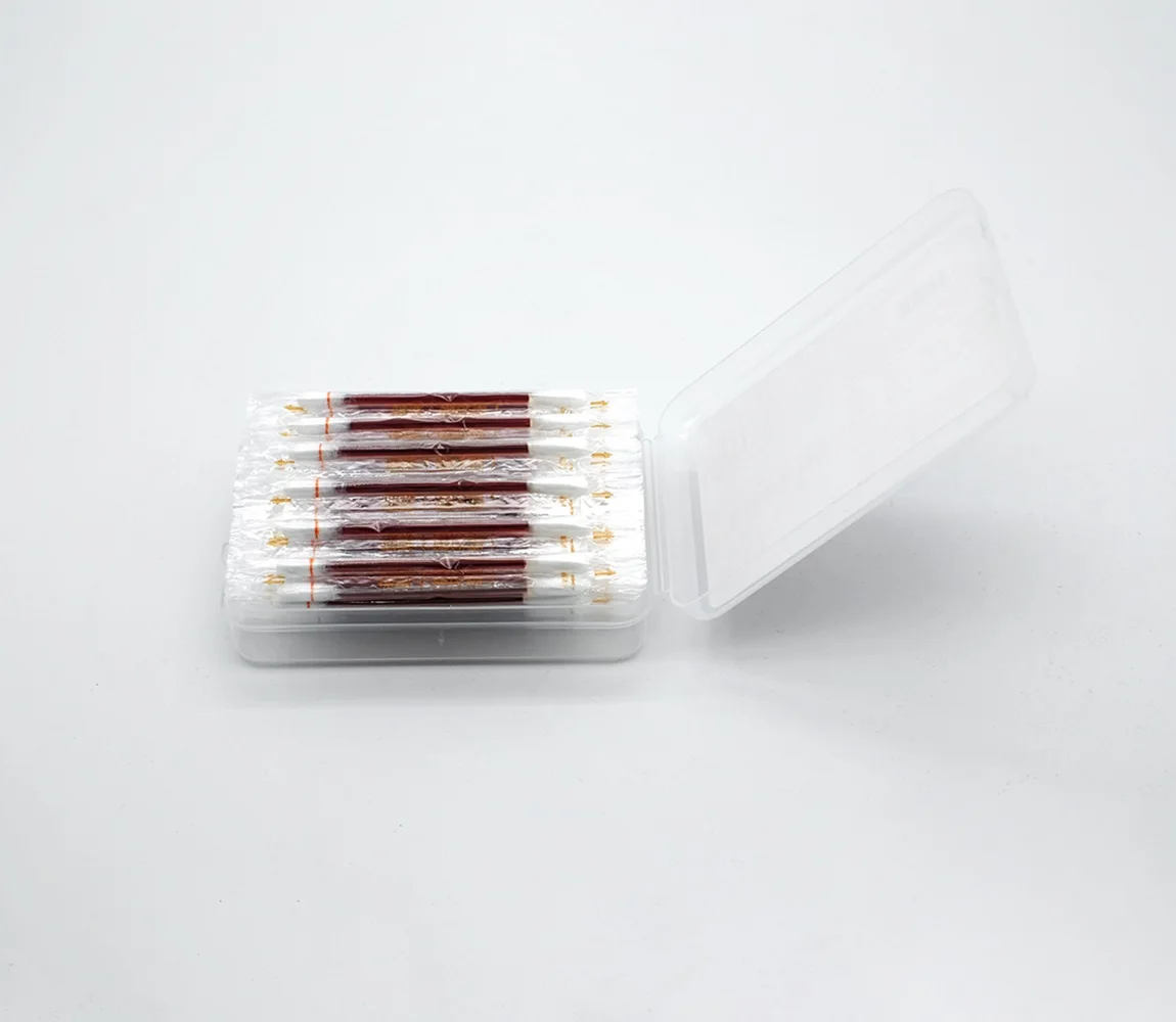 alcohol filled swab Individual packed best selling Alcohol Liquid Filled Cotton Swabs plus