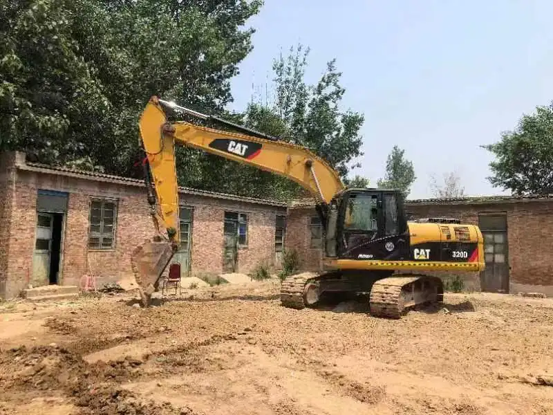 Оптовая продажа б/у гусеничный экскаватор CAT320D CAT320 для строительной