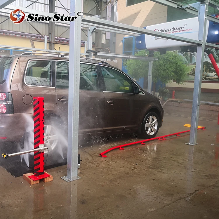 Sino Star Wash 360 Car Touchless System Jeton Lavage Auto Wash Mobile Steam Washer Car Wash Machine